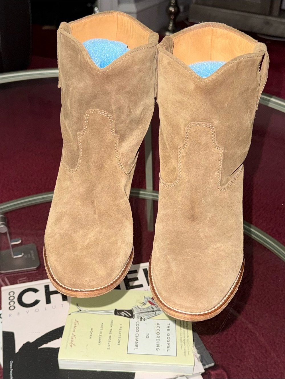 Isabel Marant Crisi Suede Ankle Boots